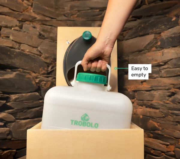 composting toilet urine canister
