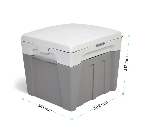 separating composting toilet WandaGO dimensions