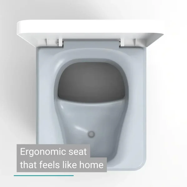trelino evo l composting toilet from top