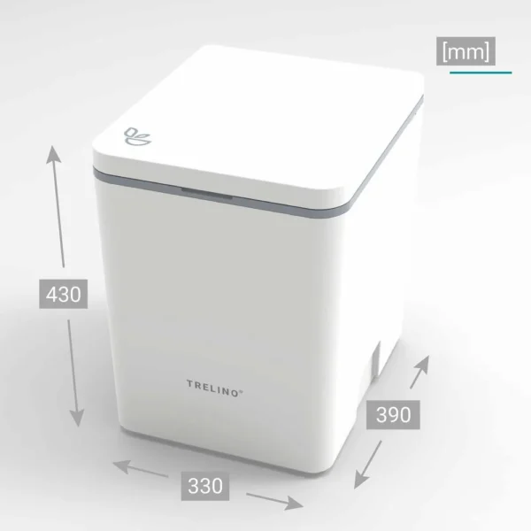 Toaleta Trelino Evo separating toilet dimensions